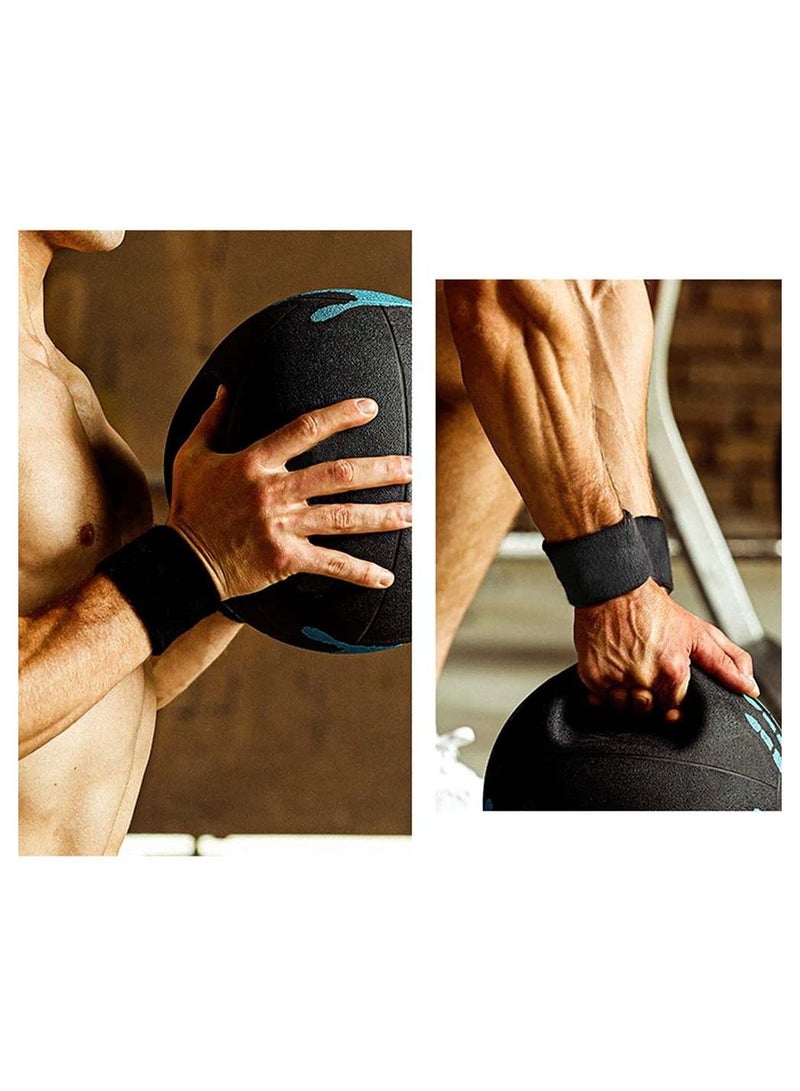 SYOSI Wrist Sweatbands 12 Pcs Sweat Bands Wristbands for Working Out Tennis Football Gymnastics Sports Baseball Basketball Cotton Terry Cloth Men  Women - Image 3