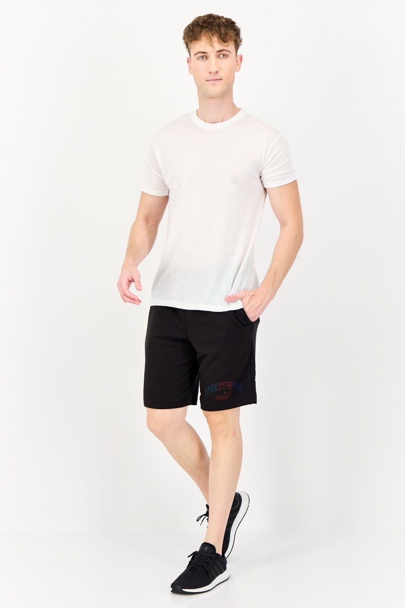 PUMA Men Sportswear Fit Drawstring Outdoor Shorts, Black - Image 2