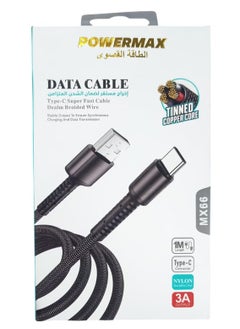 كابل بيانات فائق السرعة MX66 Type C بطول 1 متر وإخراج 3 أمبير