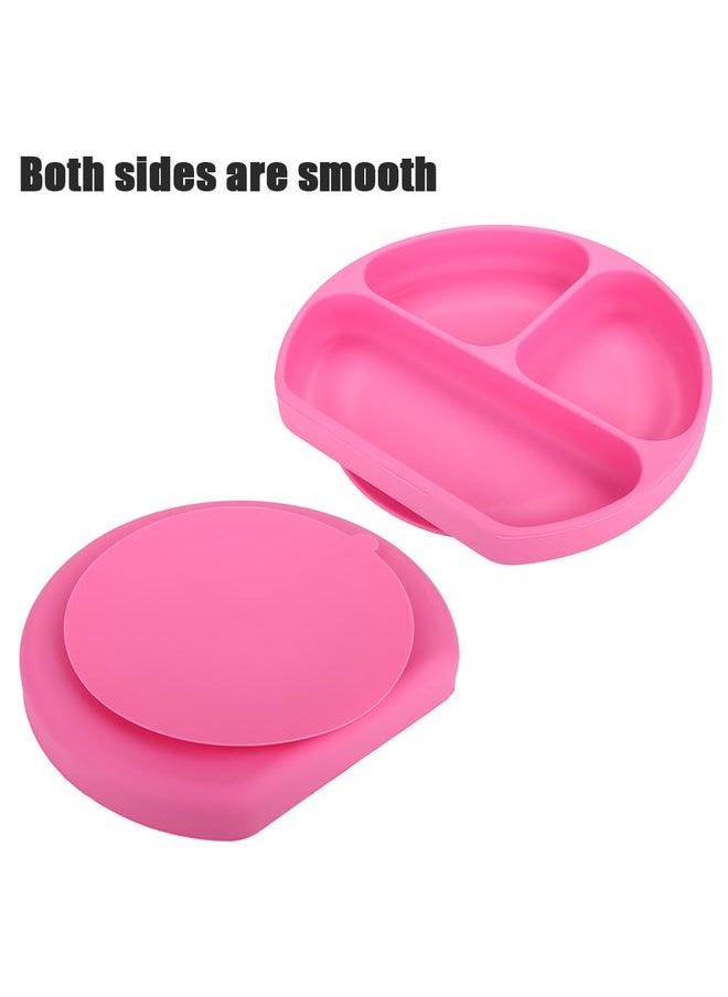 Silicone Divided Toddler Plates DIY Complementary Food Placemat Suction Cup for Baby (Rose Red) - pzsku/ZA3E41568861A3669DBCFZ/45/_/1733328561/baca571f-0262-47d7-bd3a-81ed69b5f108