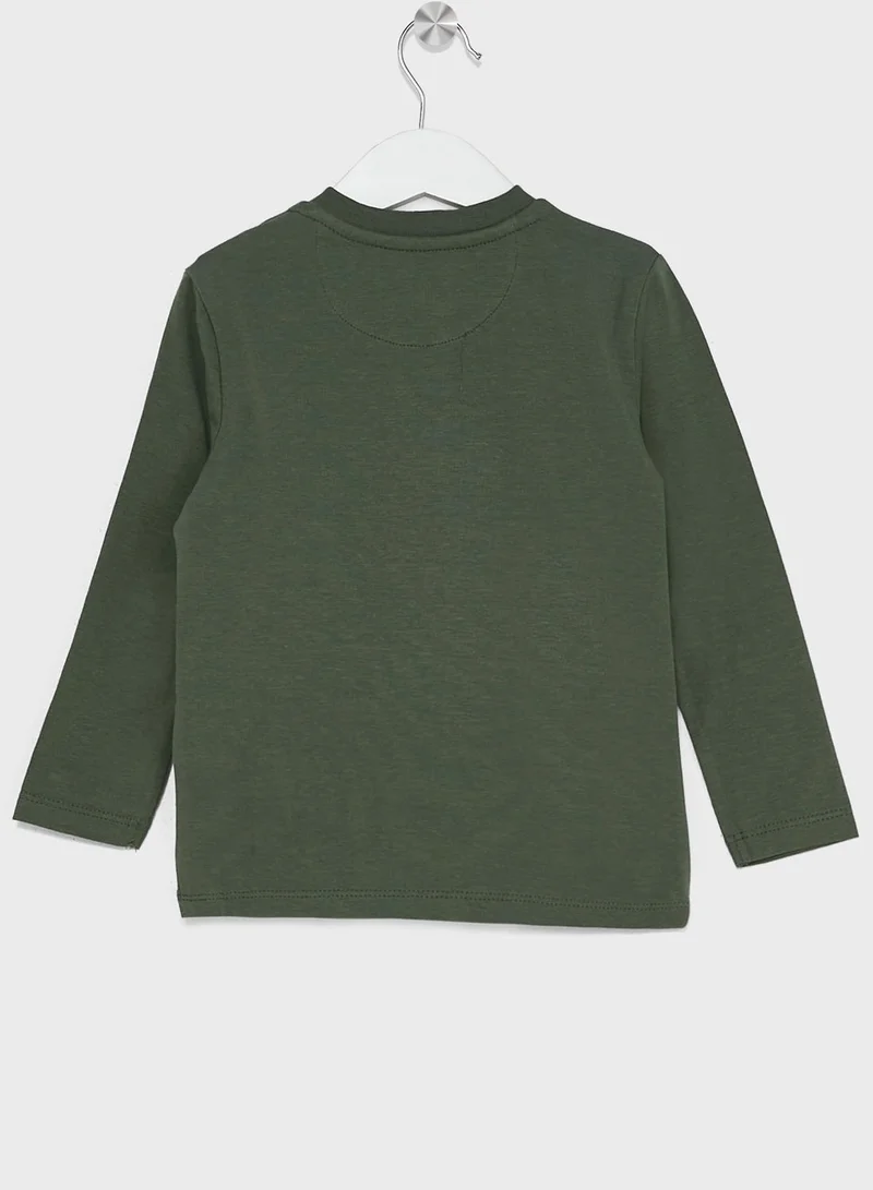 Calvin Klein Jeans Infant Crew Neck T-Shirt