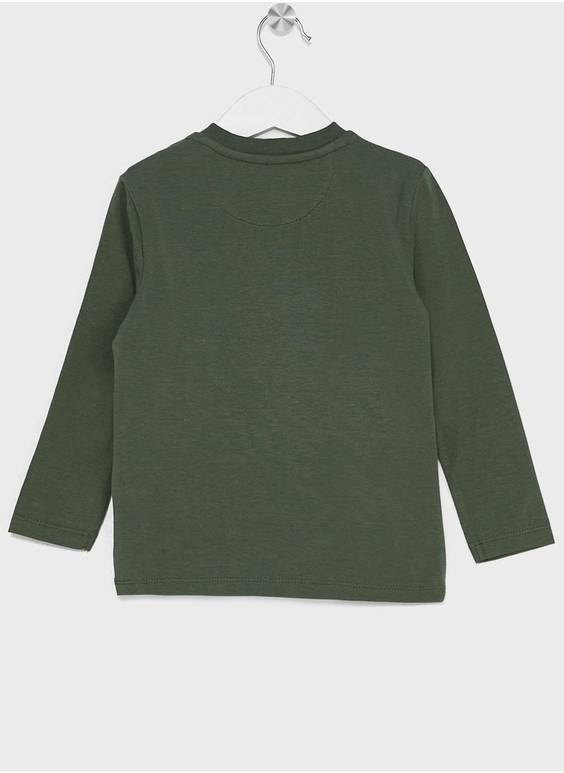 Calvin Klein Jeans - Infant Crew Neck T-Shirt - Image 1