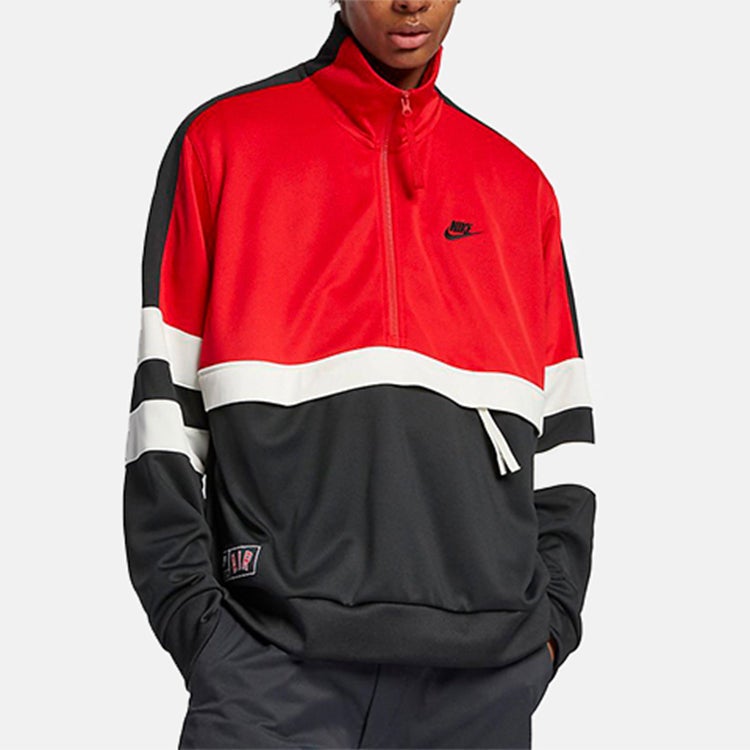 Nike Air Sports Jacket For Men Black/Red - Image 2