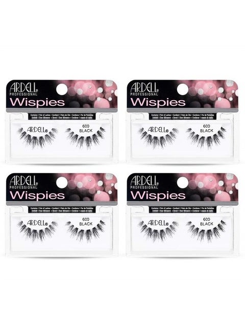 False Eyelashes Wispies Cluster 600 (4 Pack)