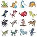 Hohamn 1000Pcs Dinosaur Stickers Roll for Kids 15 Inch 16 Styles Dinosaur Stickers for Kids Party Favors Teacher Reward Encouragement Motivational - Image 2