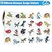 Hohamn 1000Pcs Dinosaur Stickers Roll for Kids 15 Inch 16 Styles Dinosaur Stickers for Kids Party Favors Teacher Reward Encouragement Motivational - Image 4