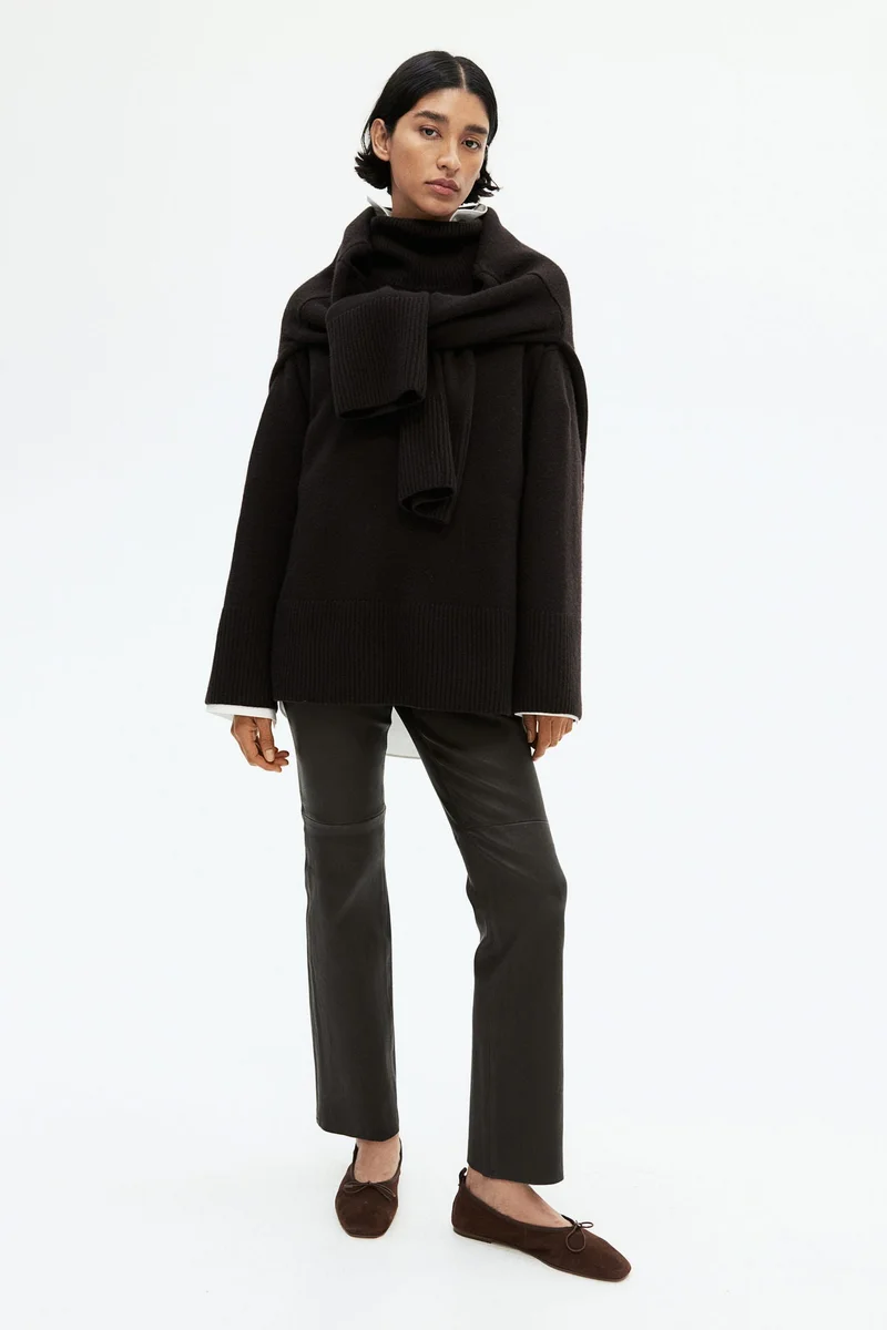 H&M Cashmere-Blend Turtle Neck Jumper