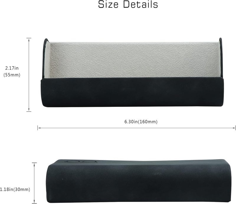 VisionGlobal Hard Shell Eyeglass Case for Eyeglasses and Sunglasses for Men/Women and Kids - Image 3