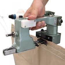 KROST TOOLS CENTRES HEAVY DUTY PORTABLE MANUAL BAG SEWING MACHINEHAND BAG CLOSER MACHINEWOVEN BAGSAC CLOSER ELECTRIC SEWING MACHINE  - Image 2