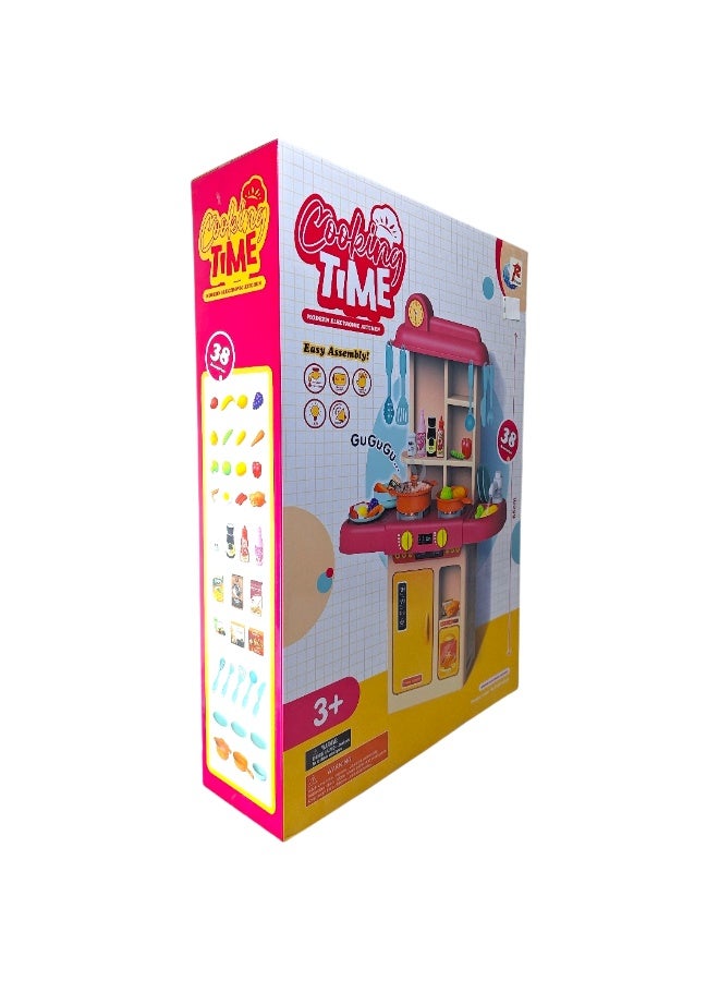 مطبخ أطفال متكامل – لعبة تفاعلية لتنمية الخيال والإبداع من جي تي جي تويز - Image 2