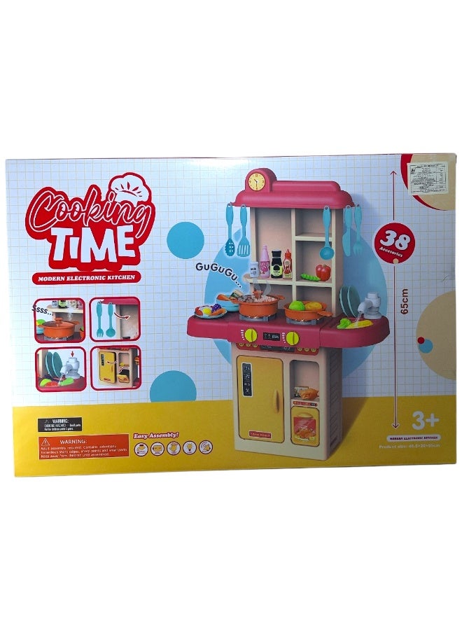 مطبخ أطفال متكامل – لعبة تفاعلية لتنمية الخيال والإبداع من جي تي جي تويز - Image 3