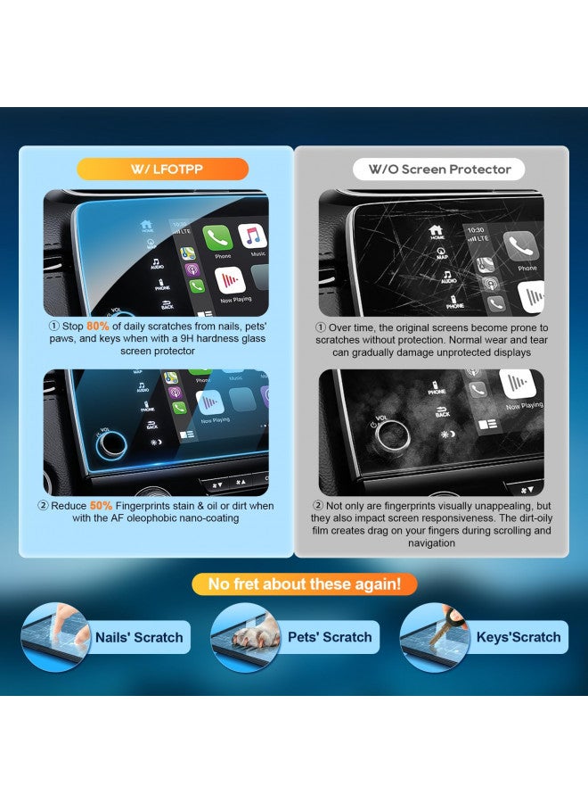 LFOTPP LFOTPP 2022 CRV Screen Protector for 2017-2020 2021 2022 Hnoda CRV LX EX EX-L Touring Special Edition Hybrid 7 Inch Infotainment Screen Protector 2022 CR-V Hybrid Touring Screen Protector Accessories  - Image 2