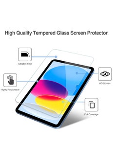 Techie 2 Pack HD Clear Tempered Glass Screen Protector for Apple iPad 10th Generation 10.9 Inch (2022) - Ultra-Thin 0.33mm Thickness, Bubble-Free Application  - Image 5