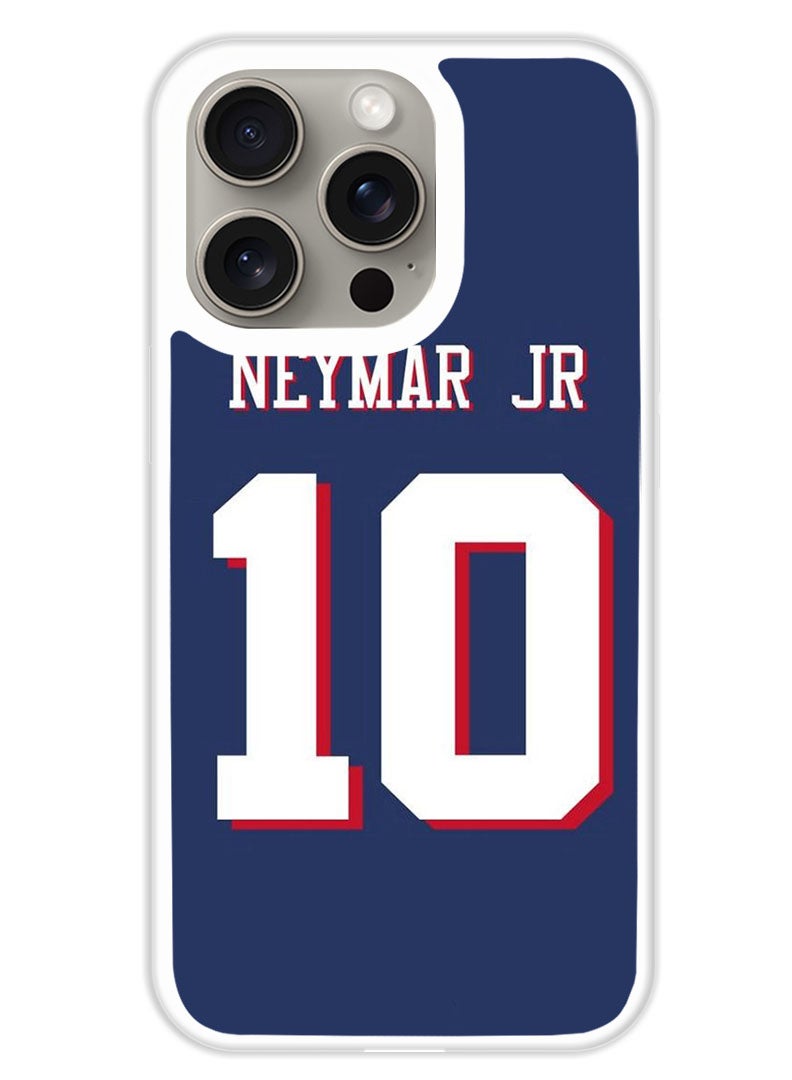 Theodor Protective Case Cover For APPLE IPHONE 15 Pro Naymar (White Bumper) - Image 1