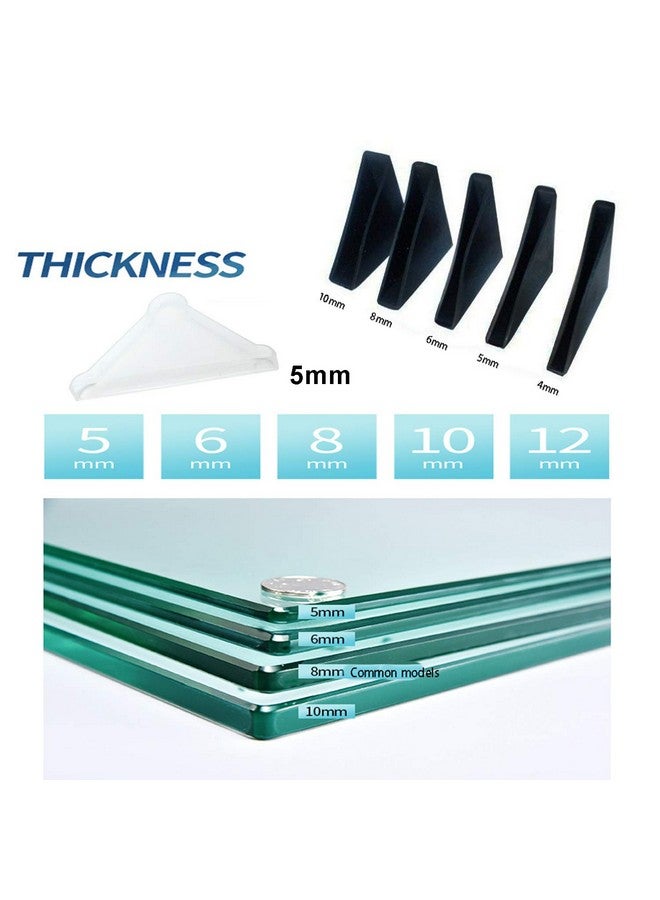 YouU Corner Protectors- 20 Pcs Shape Triple-cornered Glass Table Corner Protector Cushion (5mm x 50mm) - Image 2