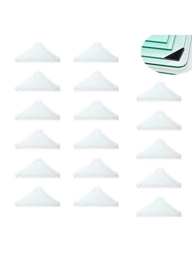YouU Corner Protectors- 20 Pcs Shape Triple-cornered Glass Table Corner Protector Cushion (5mm x 50mm) - Image 1