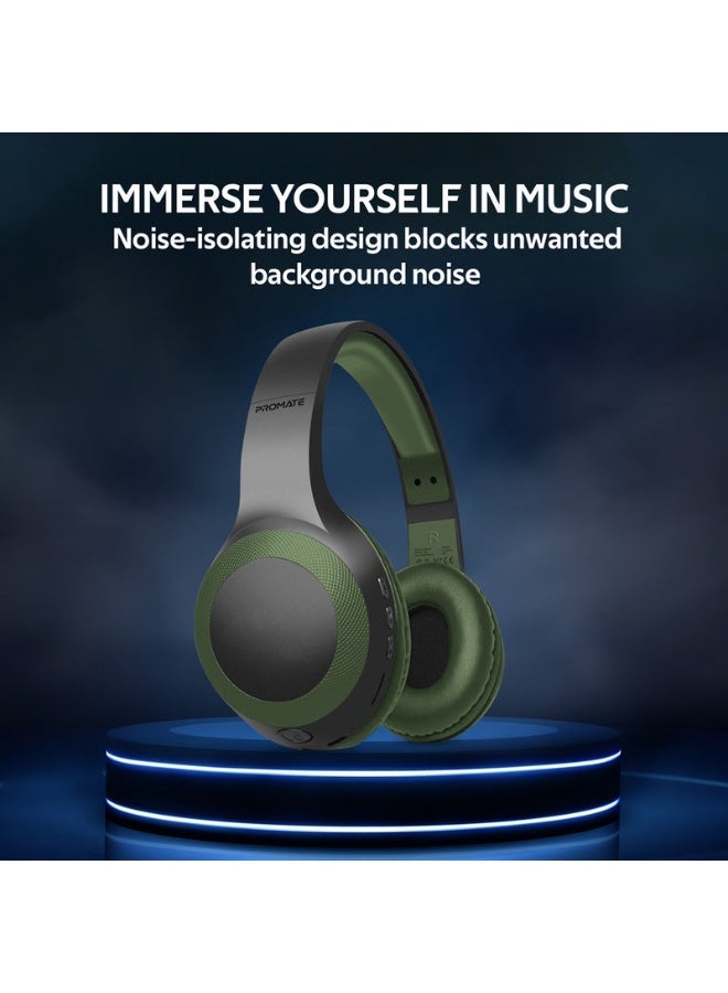 Promats Promate Deep Bass Over-Ear Wireless Headphones  - Image 5
