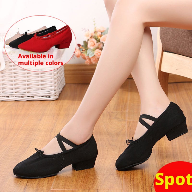 Canvas Ballet Flats for Women - Image 2