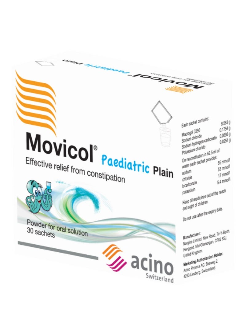 MOVICOL أكياس أطفال عادية 30 حبة