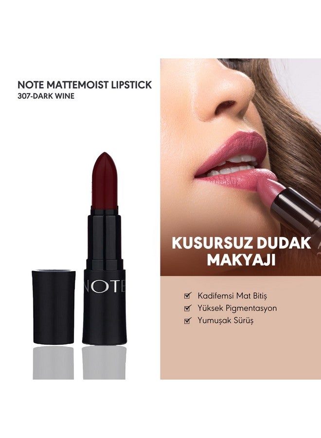 Note Cosmetique Lipstick Dark Wine (Matte) - Image 2