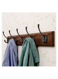 RATSAW Wall Hooks for Hanging 10Pcs Steel Hook Metal Wall Hooks for Coats Heavy Duty Single Prong Wall Hooks with 20 Pcs Screws for Towel Key Robe Coats Scarf Bag  - Image 4