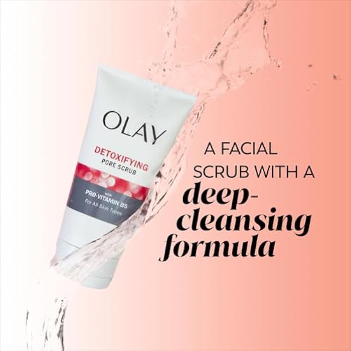 Olay Face Wash Regenerist Advanced Anti-Aging Pore Scrub Cleanser (5.0 Oz) and Micro-Sculpting Face Moisturizer Cream (1.7 Oz) Skin Care Duo Pack, Total 6.7 Ounces - Image 5