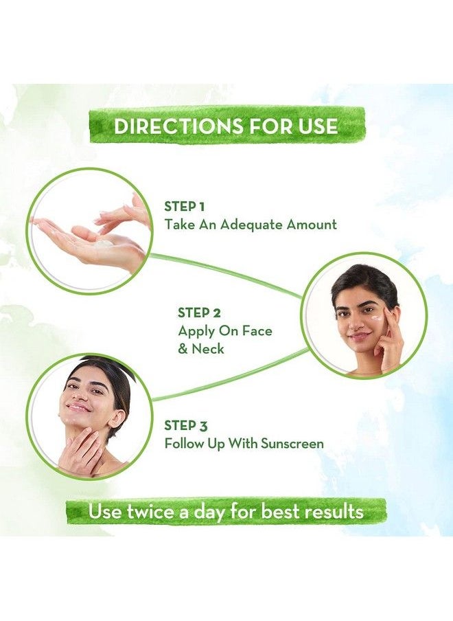 Mamaearth Ubtan Oilfree Face Moisturizer With Turmeric & Saffron For Skin Brightening 80 Ml  - Image 5