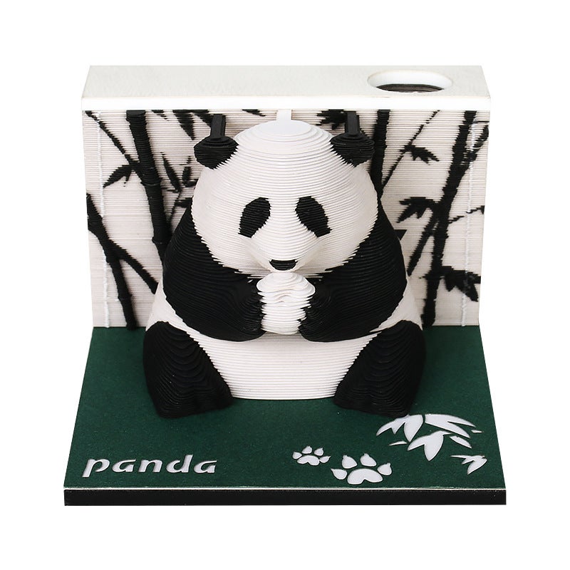 Forbidden City Cultural And Creative Gifts Temple Of Heaven Paper Carving Calendar Desktop Ornament Business Meeting Commemorative Gift 3D Three-Dimensional Memo Pad - Image 1