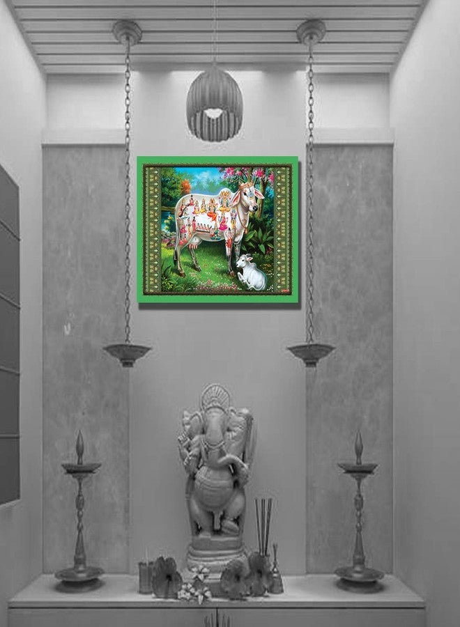 Rangoli Home Decorative Gift Item Reprint Painting 12 inch or 18 inch Pack of 1 Multicolor CD1996 - Image 2