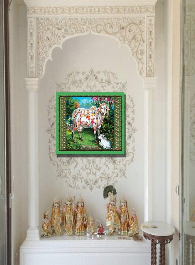 Rangoli Home Decorative Gift Item Reprint Painting 12 inch or 18 inch Pack of 1 Multicolor CD1996 - Image 4
