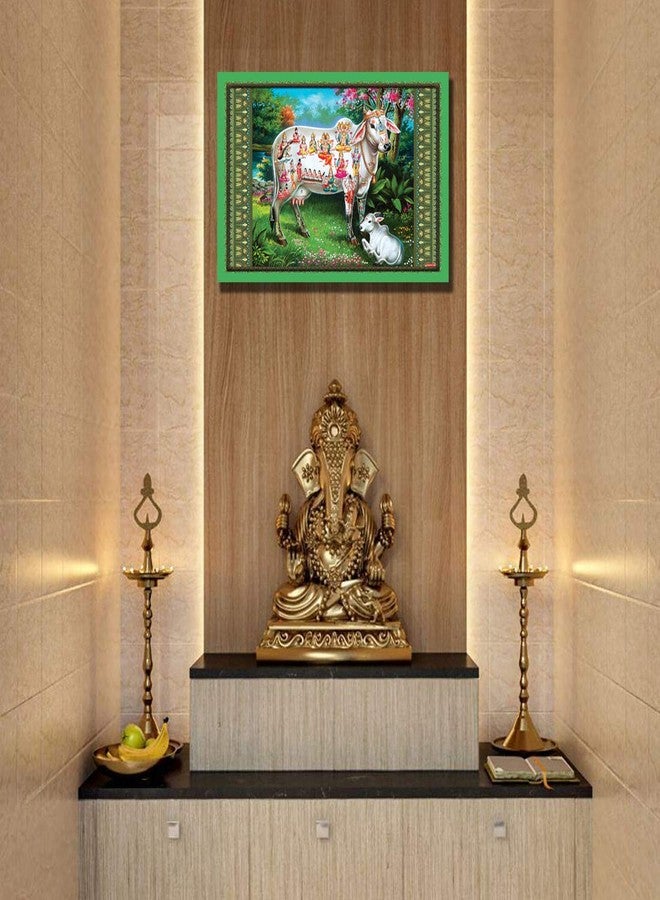 Rangoli Home Decorative Gift Item Reprint Painting 12 inch or 18 inch Pack of 1 Multicolor CD1996 - Image 3