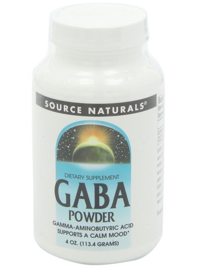 Source Naturals Serene Science GABA, Calm Mind - 4 oz Powder - Image 4