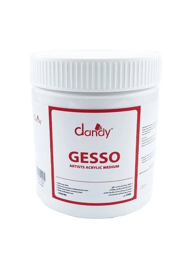 DANDY - Acrylic Gesso 1000 Ml Dandy - Image 1