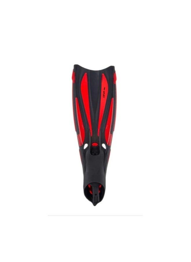 Spurt F09 Swimming Fins    Size: 38-39    Color: Red and Black 