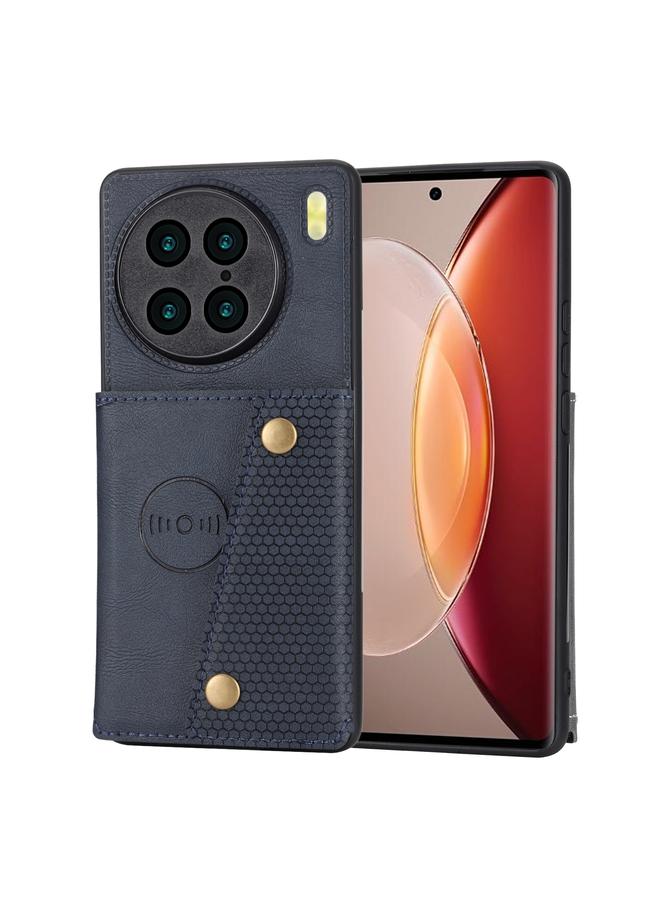 The Bros Case For vivo X90 Double Buckle Magnetic Phone Case