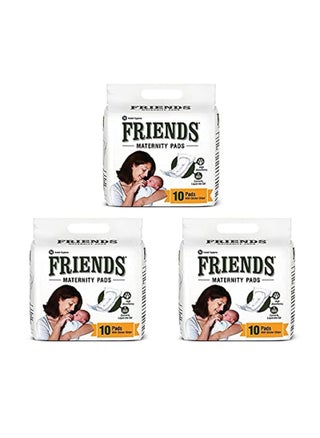 Friends Disposable Maternity Pads with Releasetape for Post Pregnancy Bleeding 30 Pcs - pzsku/ZA3E567168F3689E81F2EZ/45/_/1693822628/1c8a702d-5aa4-4c2b-9fb5-7f1ed13435f6