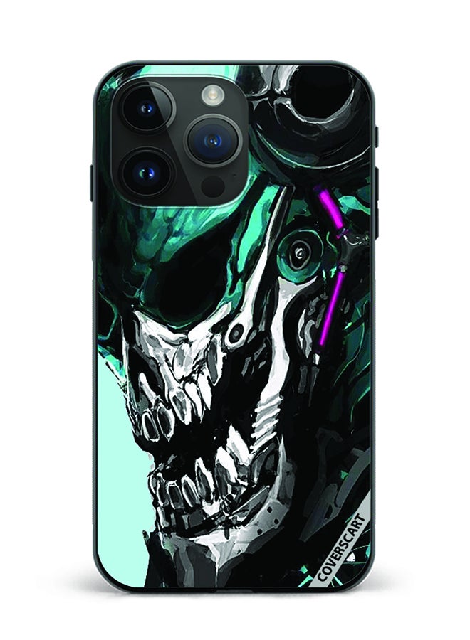 COVERSCART Protective Case Cover For Apple iPhone 12 Pro Max Skull Man Design Multicolour