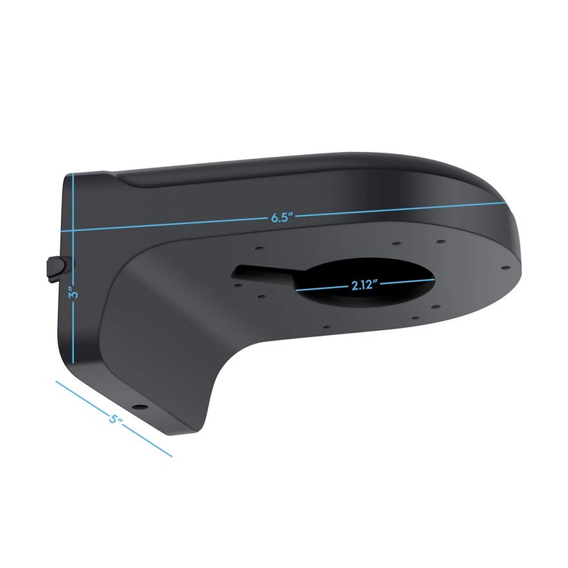 AMCREST حامل جدار Amcrest AMCPFB203W-B لكاميرات القبة، متوافق مع IPM-751B/W، IP2M-851B/W، IP3M-956B/W، IP3M-956EB/W، IP2M-856EW، IP4M-1028B/W، IP4M-1028EB/W، IP4M-1056E، IP5M-1176E، IP8M-2493E - Image 2