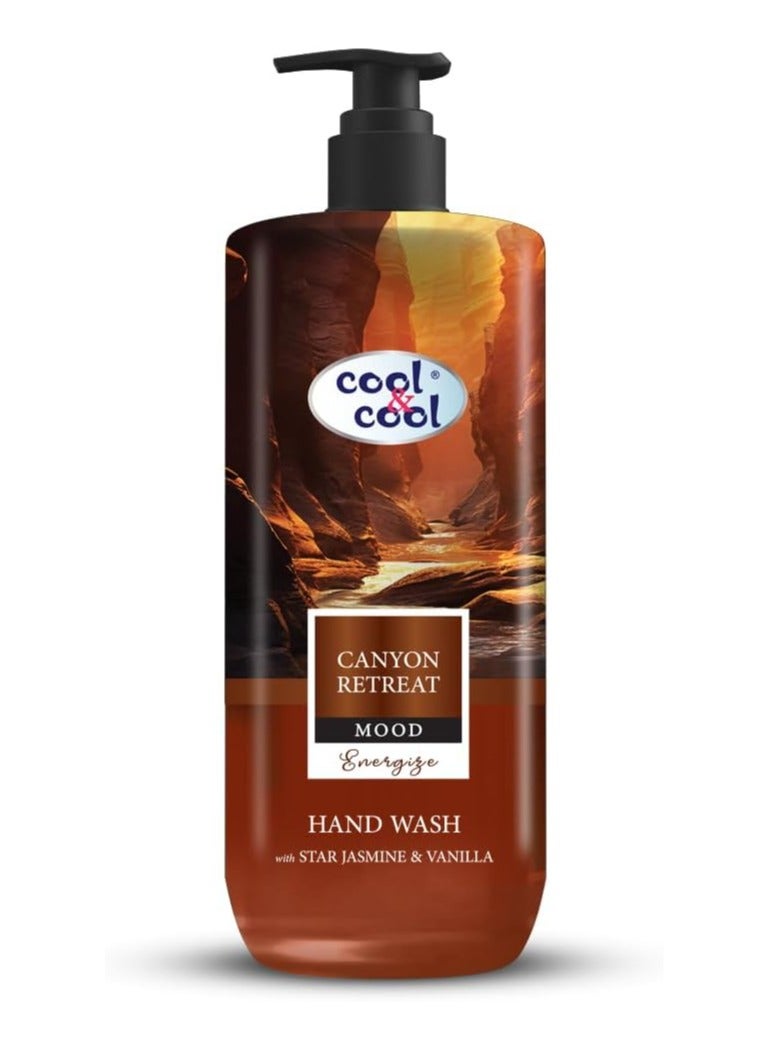 Cool & Cool Canyon Retreat Hand Wash 500ML – Star Jasmine & Vanilla,Energizing & Nourishing Hand Cleanser - Image 1