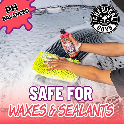 Chemical Guys CWS21564 Sticky Snowball Ultra Snow Foam Car Wash Soap (for Foam Cannons, Foam Guns or Bucket Washes) for Cars, Trucks, Motorcycles, RVs & More 64 fl oz (Half Gallon) Cherry Scent - Image 3