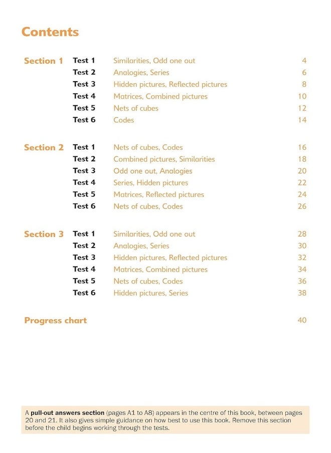 null - 11+ Non-verbal Reasoning Rapid Tests Book 3: Year 4, Ages 8-9 - Image 1