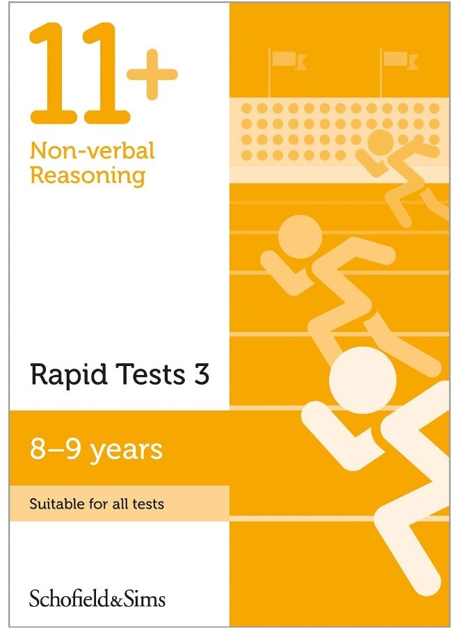 null - 11+ Non-verbal Reasoning Rapid Tests Book 3: Year 4, Ages 8-9 - Image 1