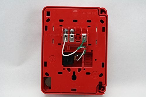Notifier NBG12LX Fire Alarm Addressable Pull Station Key Lock Red - Image 3