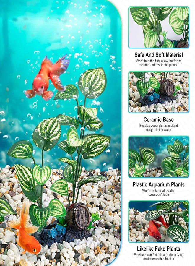 ماي لايف أونيت نباتات حريرية لأحواض السمك من ماي لايف يونيت، عبوة من 10 قطع، لتزيين أحواض أسماك البيتا. - Image 3