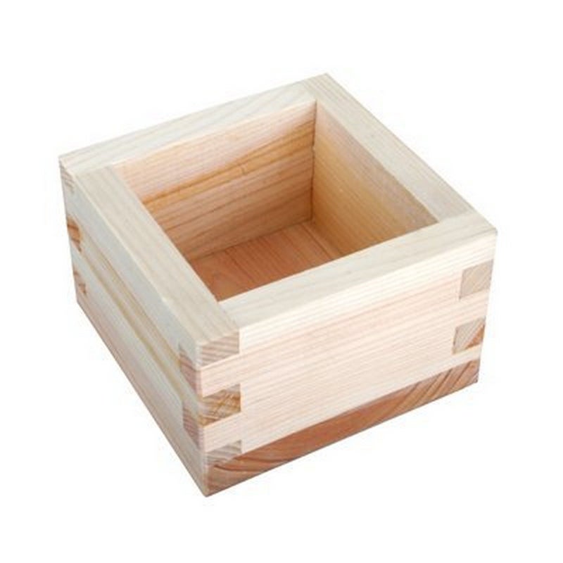 JapanBargain JapanBargain 2757, Wooden Sake Cups Masu Japanese Hinoki Wood Saki Cup Box Made in Japan, Plain, 4 ounce, Set of 2  - Image 5