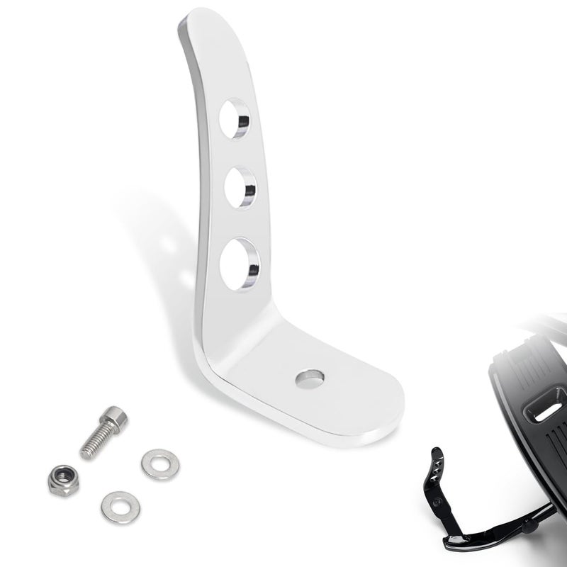 FOVPLUE For Jiffy Stand ExtensionKickstand Extension for Harley Touring models 19912025 for CVO Electra Glide Road Glide Road King Street Glide Revival FLH Ultra Limited Ultra ClassicChrome