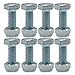 Generic (8 Set) Snow Blowers Auger Shear Pins Bolts and Nut Fits Honda HS1132 HS624 HS828 HS928 HS724 & New HSS Series - Image 2