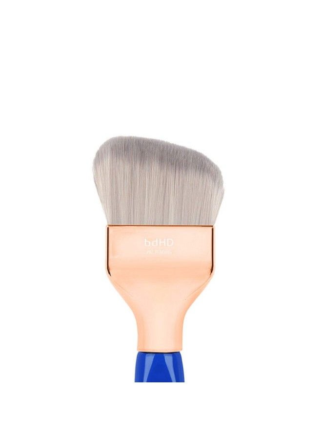 Bdellium Tools فرشاة مكياج احترافية كبيرة ذات قبة مزدوجة مائلة من سلسلة المثلث الذهبي 971  - Image 4