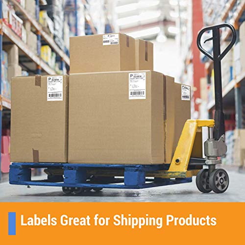OfficeSmartLabels 6-39/50 x 4-3/4 inch USPS Click-N-Ship with Receipt Shipping Labels for Laser & Inkjet Printers (2 per Sheet, White, 200 Labels, 150 Sheets) - Image 2