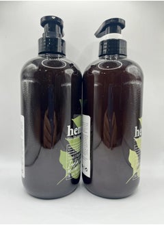 COSMOCOS Henna Hair Shampoo 700ml + Rinse 700ml - Strengthening, Nourishing, Repairing - Hair Care - Shampoo and Conditioner  - Image 4